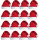 100 x Christmas Santa Hats