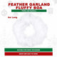 3 pcs Feather Boa Christmas Tree Garland (2M Each)