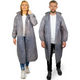 Long Raincoats for Men & Women in Grey (Pack of 2)