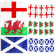 England Scotland Wales flags and bunting