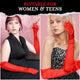 Red Opera Gloves