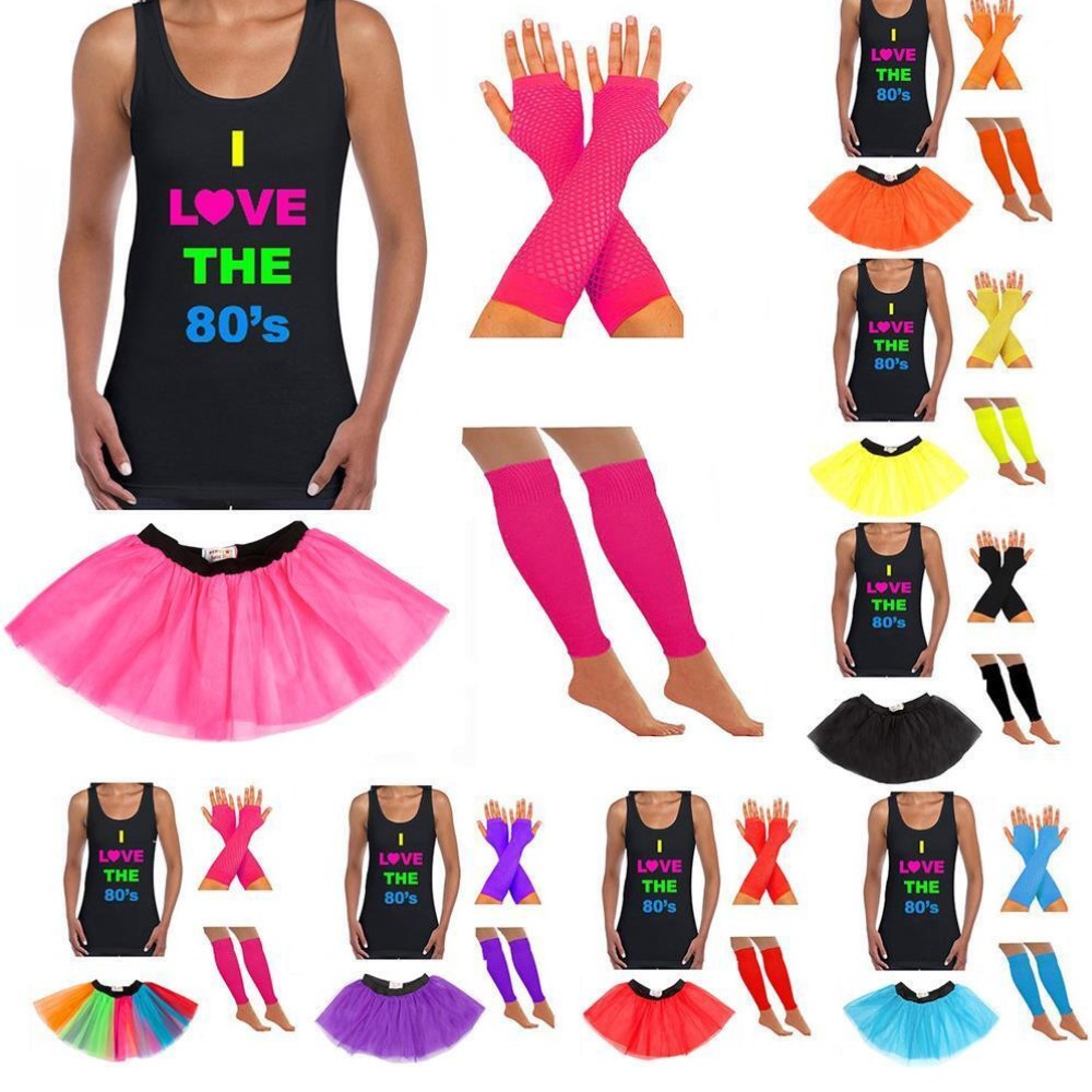 80s Outfits Fancy Dress for Ladies Redstar Fancy Dress 80s Outfits Fancy Dress for Ladies Redstar Fancy Dress