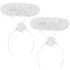 White Angel Halo Headbands (Pack of 2)