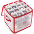 Christmas Bauble Storage Box With Dividers (64 Bauble Capacity)