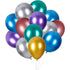 Chrome Birthday Decor Balloons (Pack of 50)