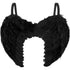 Black Angel Wings - Halloween Black Wings for Adults & Kids