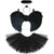 Black Fallen Angel Costume for Women