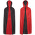 Black and Red Cape With Hood