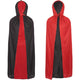 Black and Red Cape With Hood