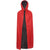 Black and Red Cape With Hood