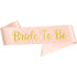 Rose Gold Hen Party Sashes (7 Different Sashes to Choose From)