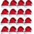 100 x Christmas Santa Hats
