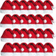 100 x Christmas Santa Hats