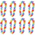 24 x Hawaiian Lei Flower Garland Necklaces