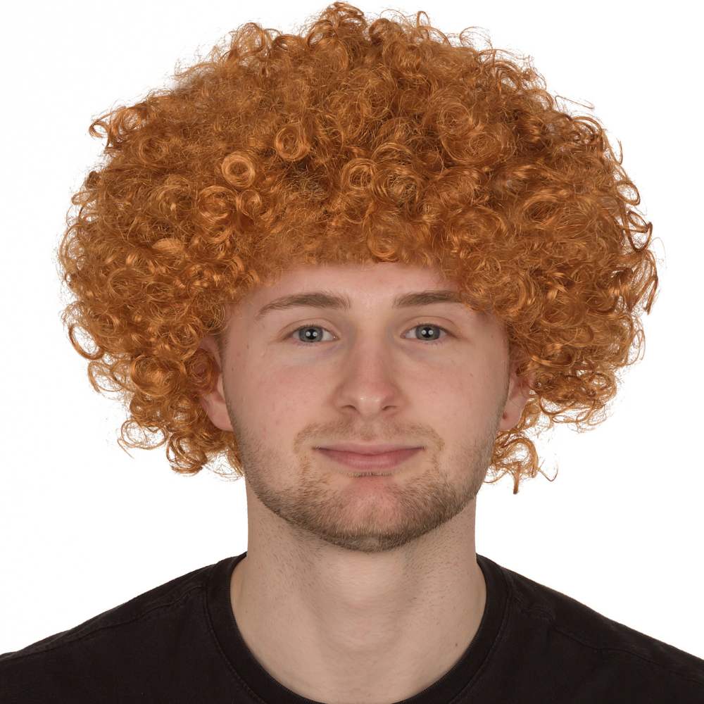 Ginger Afro Wig – Redstar Fancy Dress - Main Image