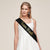 12 x Black & Gold 'Team bride' Sashes + 1 x 'Bride to Be' Sash