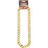 Gold Rapper Chain - Gangster & Hip Hop Rapper Jewellery for Pimp Fancy Dress