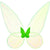 Green Fairy Elf Wings for Adults & Kids