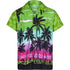 Green Short Sleeve Hawaiian Shirt for Men - Aloha Shirt