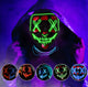 Halloween Led Light Mask (Green)