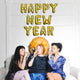 Happy New Year Gold Balloons