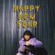 Happy New Year Gold Balloons