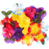 30 Multi-Coloured Tropical Artificial Hawaiian Flowers