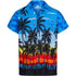 Blue Short Sleeve Hawaiian Shirt for Men - Aloha Shirt