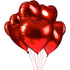 Red Heart Balloons for Valentines Decorations (30 Pcs)