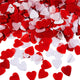 Red Heart Confetti for Valentines Day Decorations (6000 Pcs)
