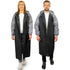 Heavy Duty Waterproof Ponchos in Black/Grey (Pack of 2)