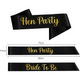 Hen Do Sashes