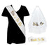 2pc Hen Party Accessories (Gold/White)