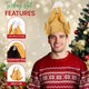 5pc Asst Xmas Hats