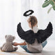 Kids Black Angel Costume
