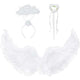 Kids White Angel Costume