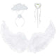 Kids White Angel Costume