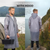 Long Raincoats for Men & Women in Grey (Pack of 2)