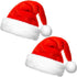 Luxury Santa Hats for Adults (Pack of 2)