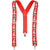 Christmas Candy Cane Mens Braces