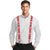 Christmas Candy Cane Mens Braces