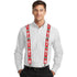 Christmas Candy Cane Mens Braces