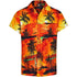Orange Men's Hawaiian Shirt - Aloha Summer Shirt