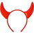 PVC Red Devil Horns