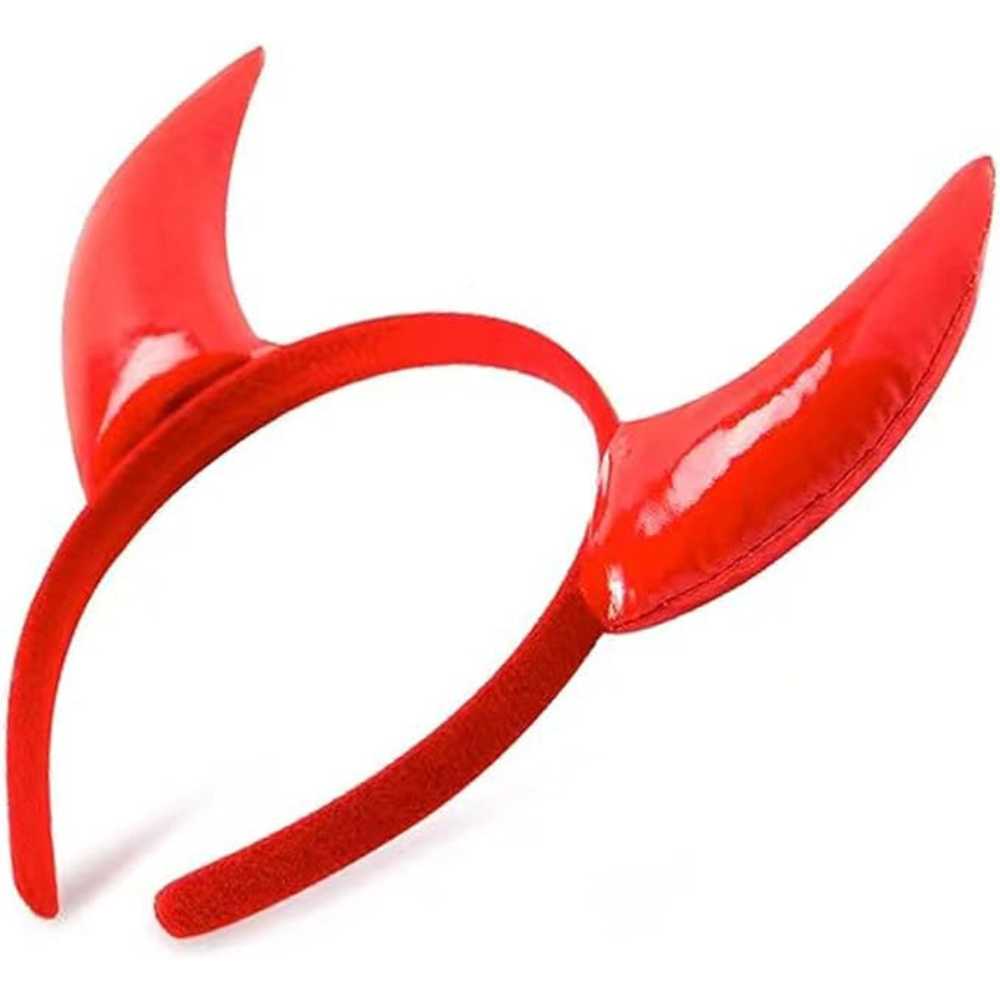 PVC Red Devil Horns Headband – Redstar Fancy Dress