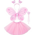Butterfly Fairy Costume Set for Girls (3 to 8 Years)