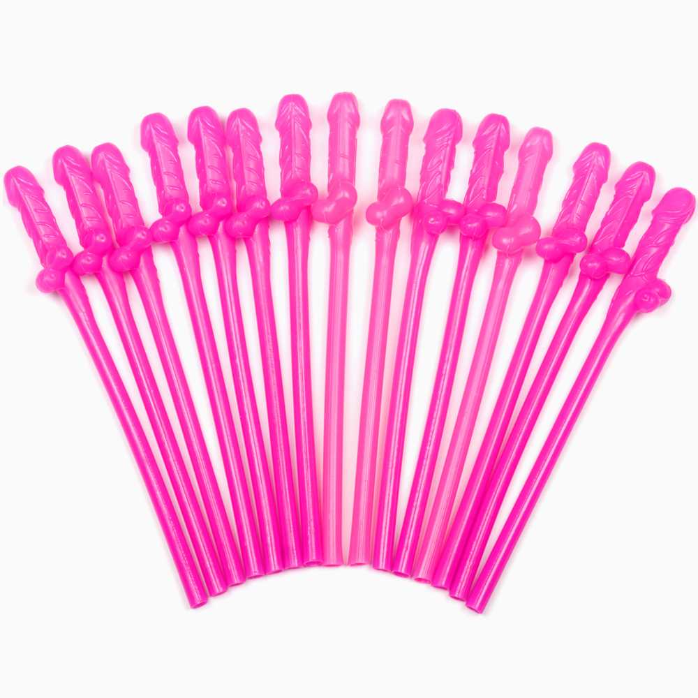 Bachelorette Pecker Straws (single)