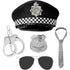 Adult 5pc Police Costume Accessories Set