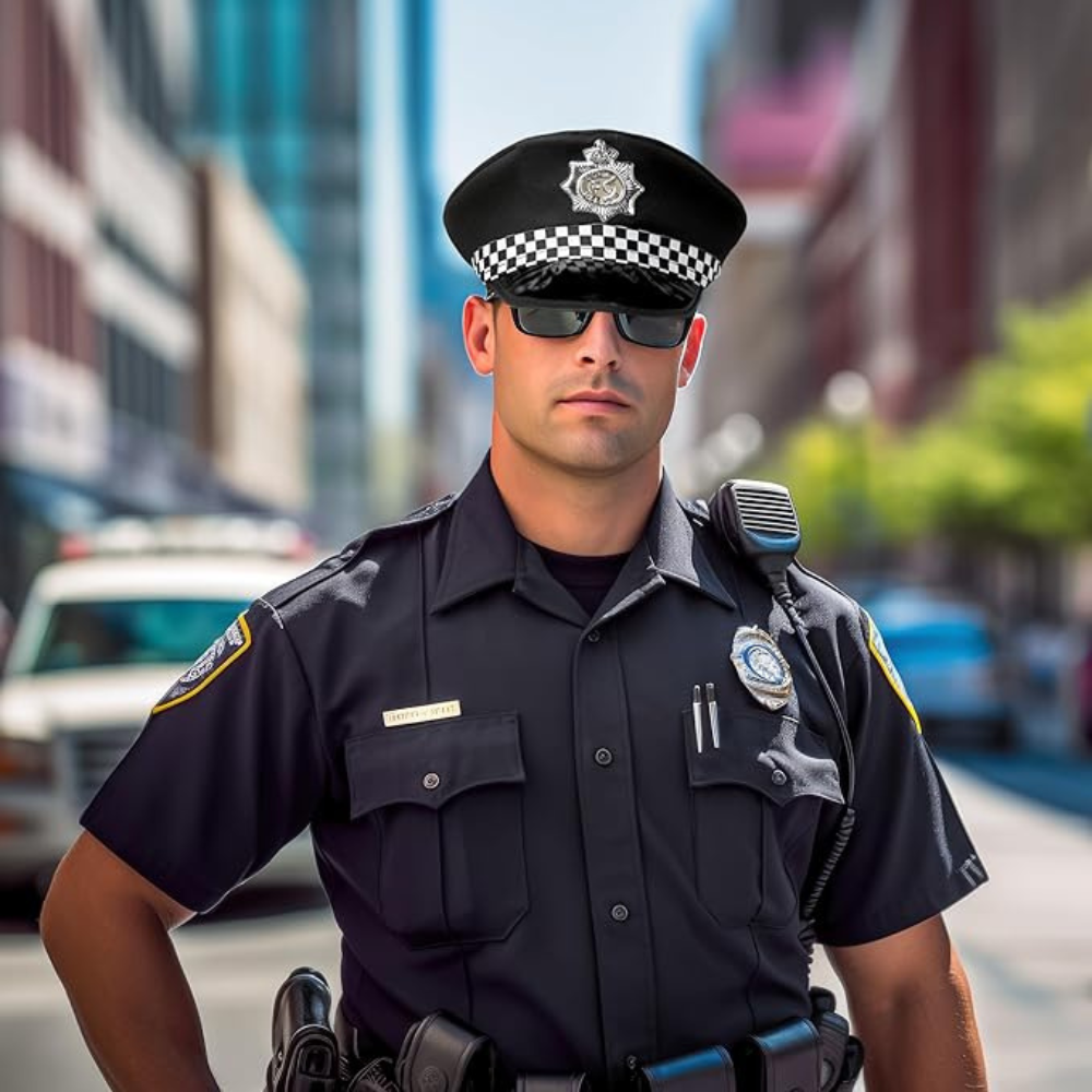 Police Officer Costume (3pc) Redstar Fancy Dress