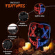 Purge Led Mask (Blue/Red)